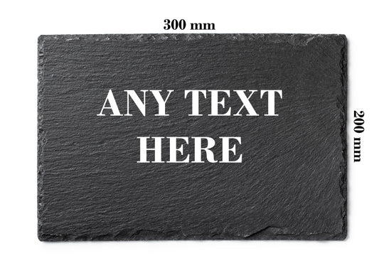 Custom Text Slate Board