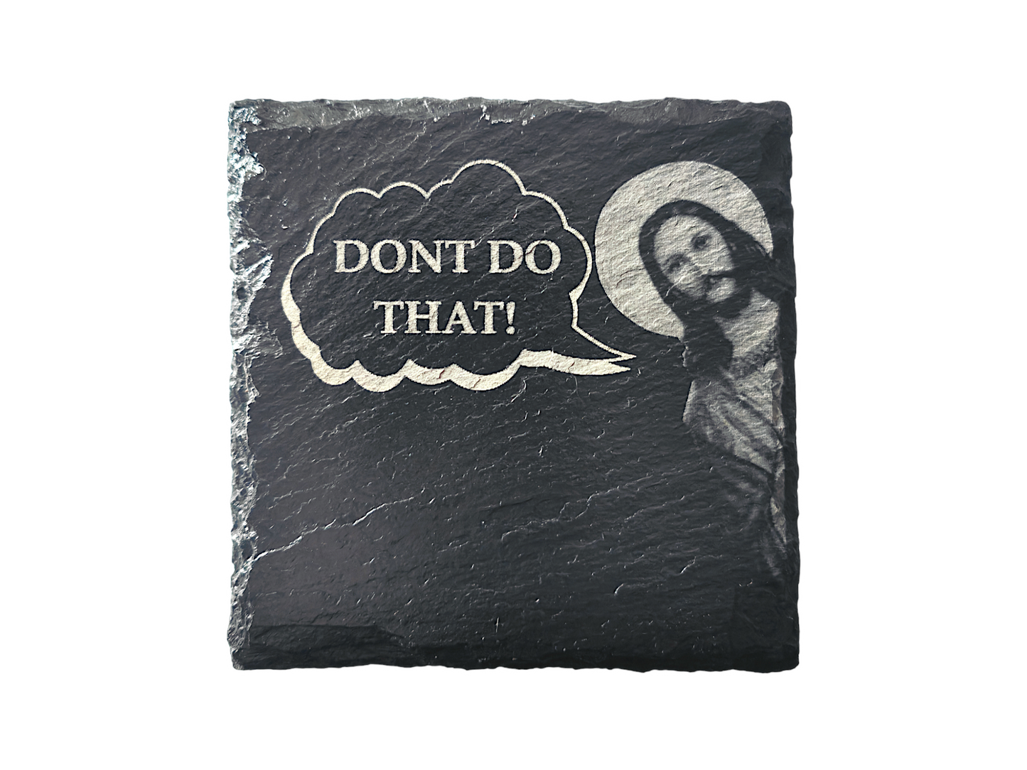 Jesus slate coaster set of 4